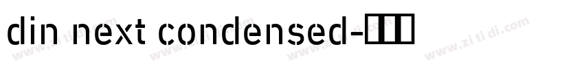 din next condensed字体转换 din next condensed字体转换